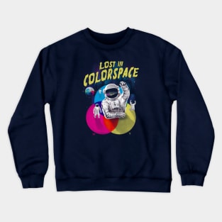 Lost in Colorspace Crewneck Sweatshirt